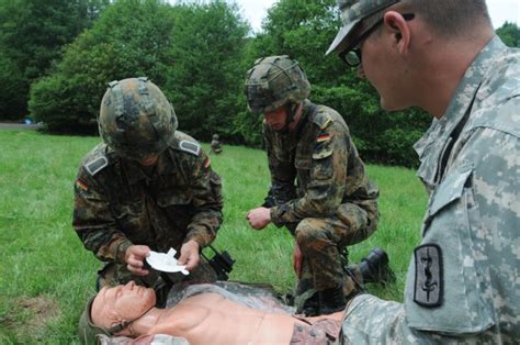 U S Army Medics Train German Psyops Soldiers Article The United States Army