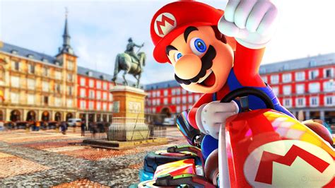 Madrid Es El Nuevo Circuito Oficial De Mario Kart