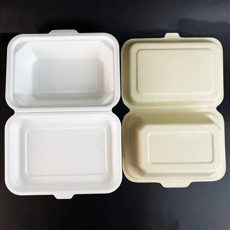 Wholesale Biodegradable Pfas Free Disposable Lunch Sugarcane