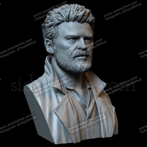 Karl Urban as Billy Butcher Bust - 3D print model - PresetsFX.com