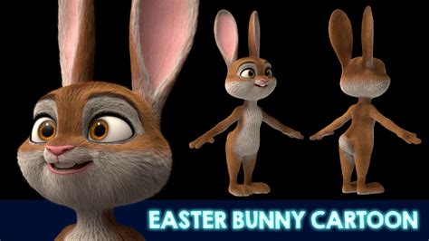 ArtStation - Easter Bunny Cartoon | Resources