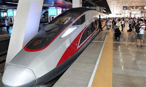 Chinas Fastest Bullet Train Makes Debut