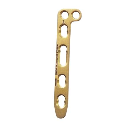 Locking Dorsal Distal Radius L Plate Head 2 Holes 2 7mm Orthopedic