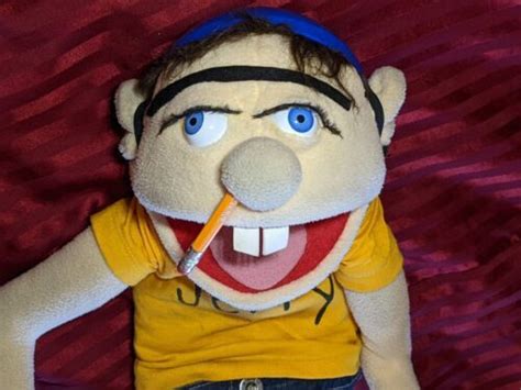 Jeffy Puppet Sml Signed And Numbered With Rod Evelinka 222 4576998564