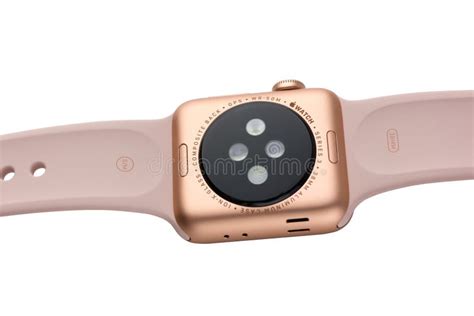 February 2018. Apple Watch Series 3 Colors Gold Aluminum Case with Pink ...