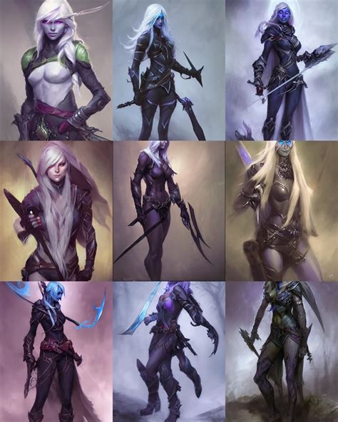 Drow Ranger By Daniel Gerhartz Trending On Artstation Stable Diffusion