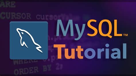 Mysql And Mysql Workbench Tutorial Youtube