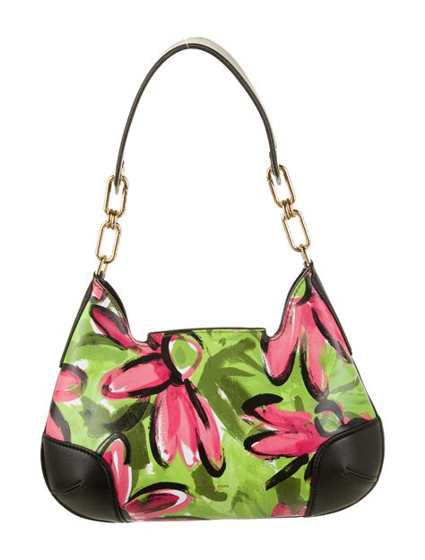 Michael Kors Floral Printed Shoulder Bag Handbags Mic113773 The