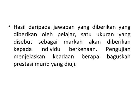 Definisi Dan Contoh Pentaksiran Pentafsiran Penilaian Pengukuran Dan