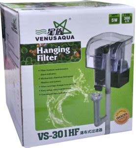 Venus Aqua VS 301HF External Slim Hanging Filter For Fish Tank