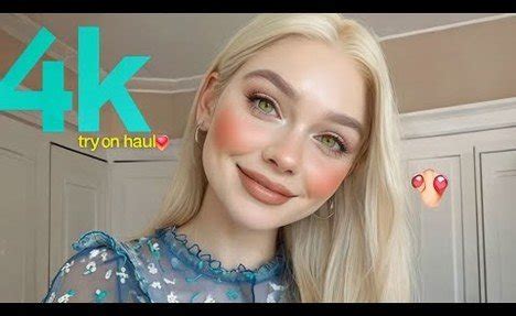 K See Everything Try On Haul With Olivia Transparent Dress Lingerie Reveal