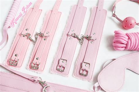 Pink Princess Bondage 7pcs Set Kawaii Bdsm