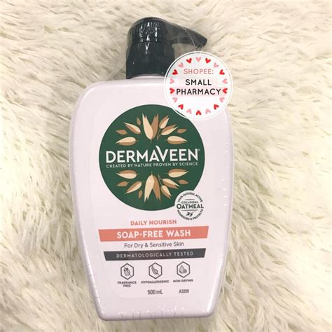 Dermaveen Moisturizing Lotion Soap Free Wash Shower Bath Oil