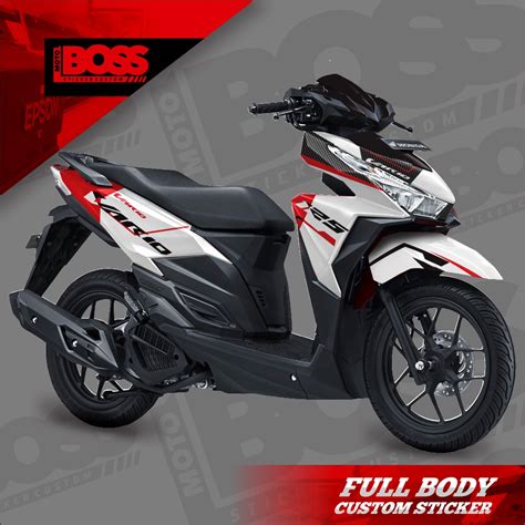 Jual Decal Stiker Sticker Vario 125 150 Old Full Body Dekal Stiker