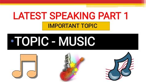 Speaking Part 1 Music Intro Ques On Music Ielts Speaking Band 9 Guide Easy Sample