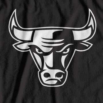 Chicago Bulls White Logo - :: Sports Devil Store