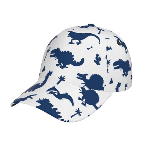 Balery Cute Cartoon Dinosaurs Baseball Cap For Women Men Adjustable