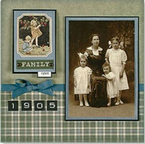 Pin By Sandy Allen On Scrapbooking In Heritage Scrapbook Pages