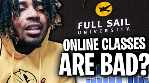 Full Sail University Online Classes Review Youtube