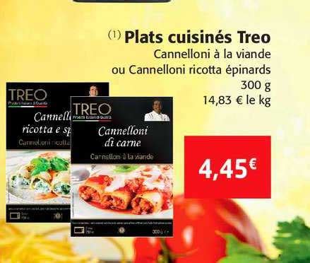 Promo Plats Cuisin S Treo Chez Colruyt Icatalogue Fr