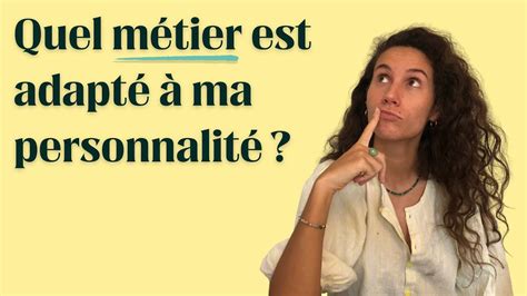 Quel métier choisir selon ma personnalité Test RIASEC d orientation