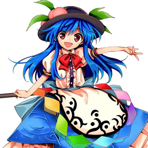 Hinanawi Tenshi Tenshi Hinanawi Touhou Image By Harukawa Moe