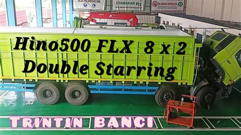 Truk Trintin Hino Flx X Banci Not Tronton Fl Atau Fm Jw Youtube