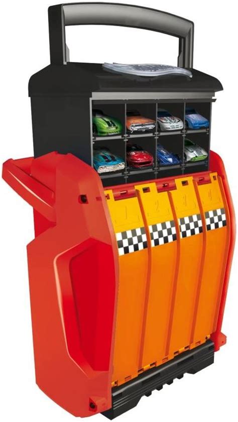 Hot Wheels Multi Launcher Car Case Store And Race Car Case Stores Up Cars With Tracks
