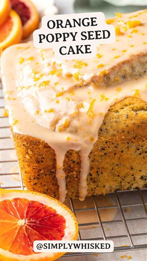 Orange Poppy Seed Cake Artofit