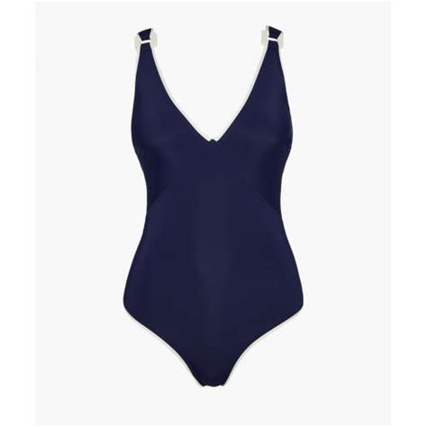 Maillot De Bain Une Pi Ce Sans Armatures Bleu Aubade Maillots Lemon Curve