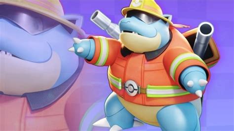 Firefighter Blastoise Is Now A Thing Thanks To Pokémon Unite Nintendo