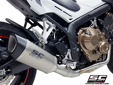 Honda Cb F Full Exhaust System With Euro Off