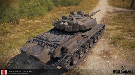 Wot Supertest Centurion Mk Raac The Armored Patrol