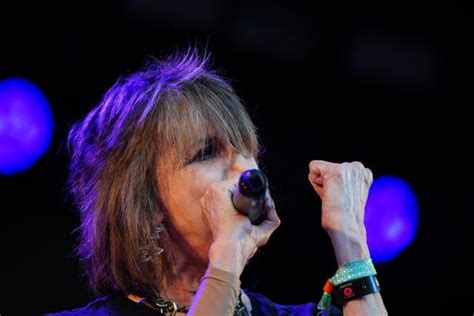 Chrissie Hynde says she does not mind getting older and is ‘more ...