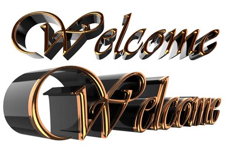 3d Welcome Banner Png 13775770 Png