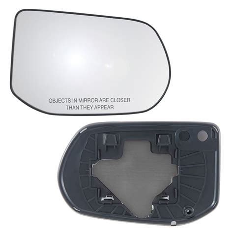 Fits 06 11 Honda Civic Passenger Side Mirror Glass With Back Plate