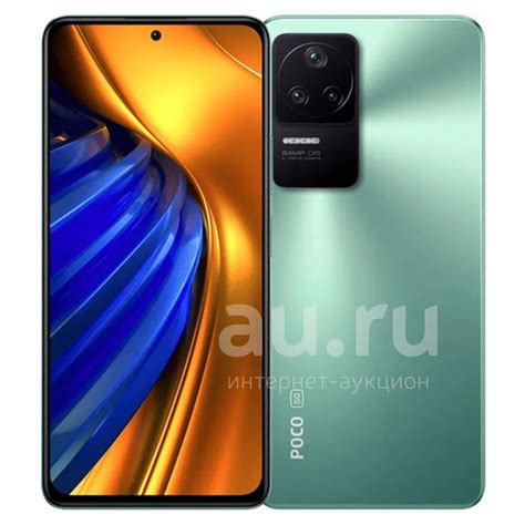 Смартфон Xiaomi Poco F4 5G 8Gb 256Gb Nebula Green Зеленый Гарантия