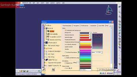 Catia V5 Dassault Systemes Walkthrough Part 3 Customize Environment Youtube