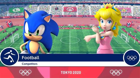 Mario Sonic At The Tokyo Olympic Games Team Sonic Vs Team