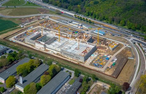 Dortmund Aus Der Vogelperspektive Baustelle Zum Neubau Eines