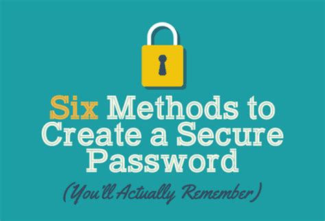 Six Methods To Create Secure Password Scott Schober