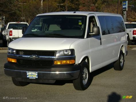 Summit White Chevrolet Express Lt Passenger Van