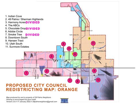 city council district map  desert trumpet