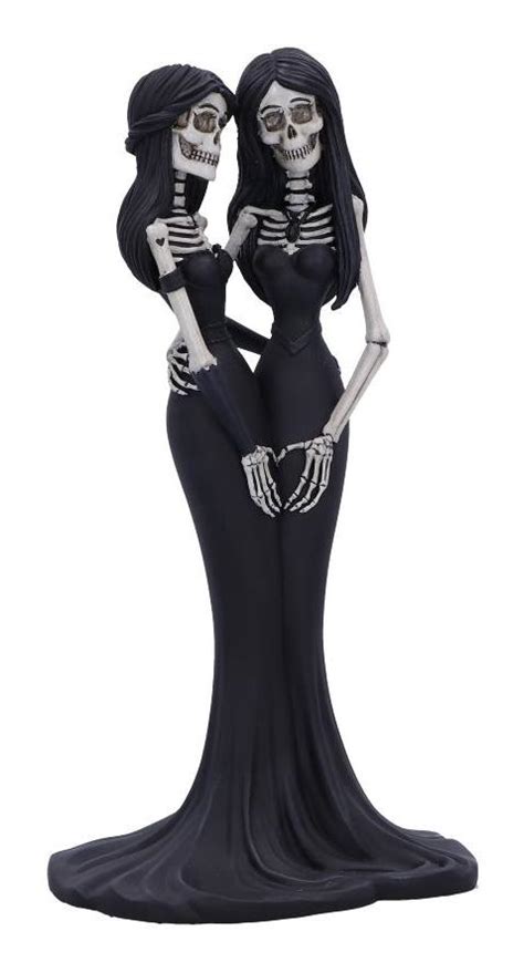 Eternal Sisters Gothic Skeletons Figurine 24cm Gothic Gifts