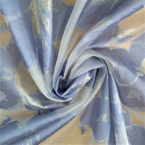 Organza Jacquard Fabric At Rs 1290 Meter Organza Silk Fabric In New