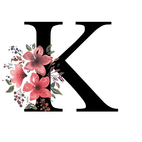 Floral Letter Alphabet 8549966 Png