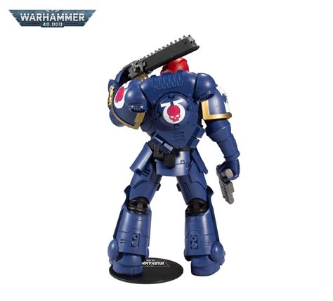 Ultramarines Primaris Assault Intercessor Warhammer K Action Figure