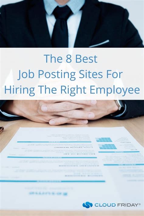 The Best Job Posting Sites For Hiring The Right Employee Cloud