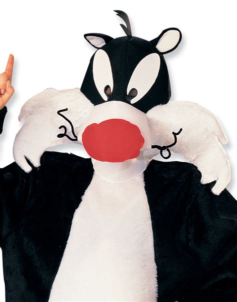 Looney Tunes Sylvester The Cat Mascot Jumpsuit Costume Std Ebay