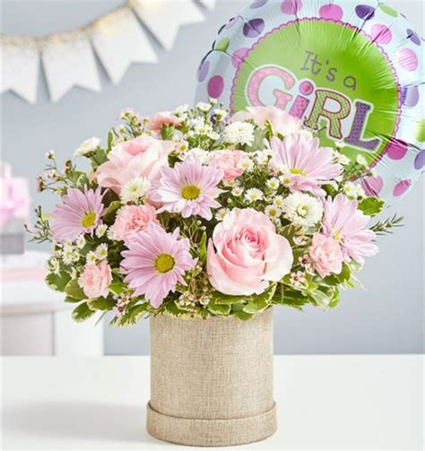 Welcome Baby Girl Bouquet Santa Clara Fine Florals